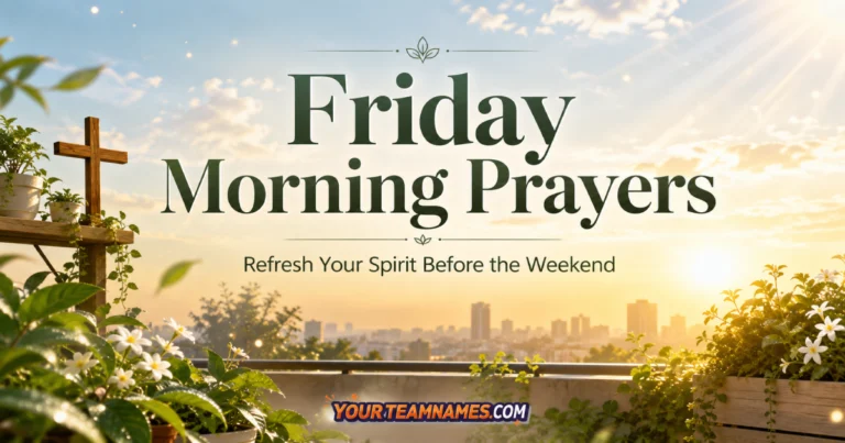 120+ Friday Morning Prayers to Refresh Your Spirit Before the Weekend