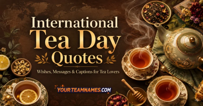 270+ International Tea Day Quotes with Wishes, Captions and Messages That Every Tea Lover Will Relate