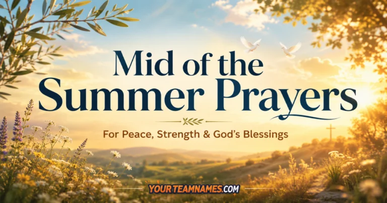 250+ Mid of the Summer Prayers for Peace, Strength, and God’s Blessings