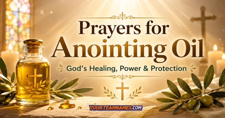 60+ Prayers for Anointing Oil to Invite God’s Healing, Power, and Protection