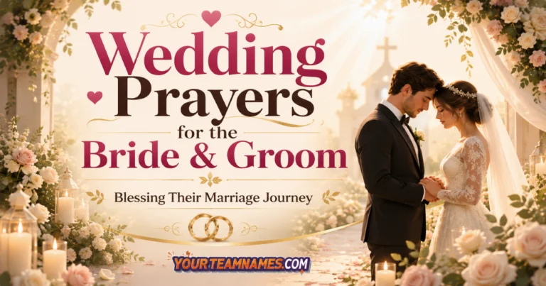 40+ Wedding Prayers for the Bride and Groom to Bless Their Marriage Journey