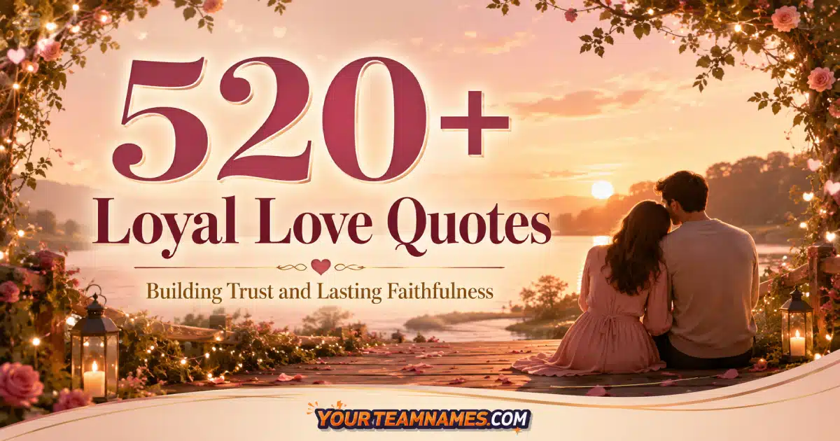 Beautiful Loyal Love Quotes