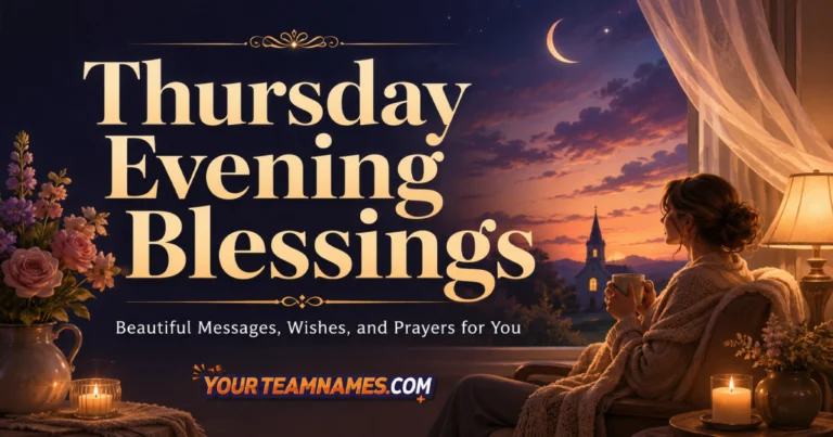 167+ Beautiful Thursday Evening Blessings, Messages, Wishes and Prayers