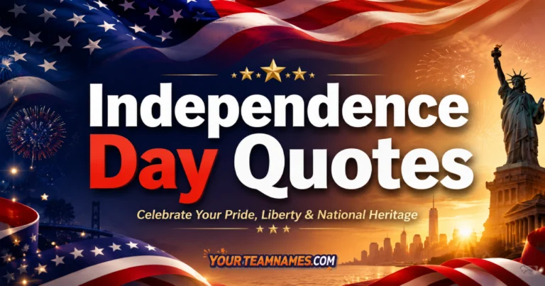 188+ Best Independence Day Quotes to Celebrate Pride, Liberty, and National Heritage