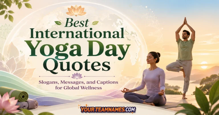 260+ Best International Yoga Day Quotes, Slogans, Messages and Captions to Celebrate Global Wellness