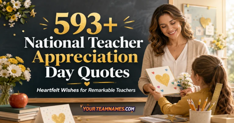 593+ Heartfelt National Teacher Appreciation Day Quotes and Wishes for Remarkable Teachers