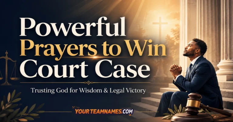 135+ Powerful Prayers to Win Court Case – Trusting God for Wisdom and Legal Victory