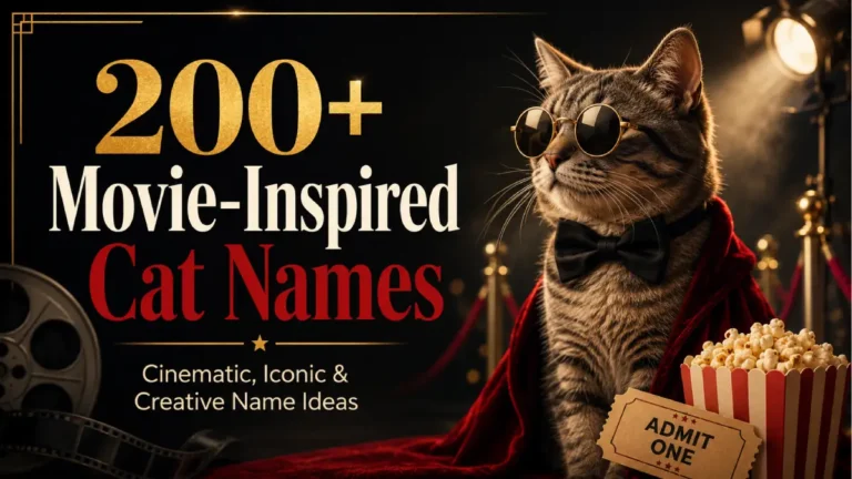 200+ Movie-Inspired Cat Names From Iconic Film Characters