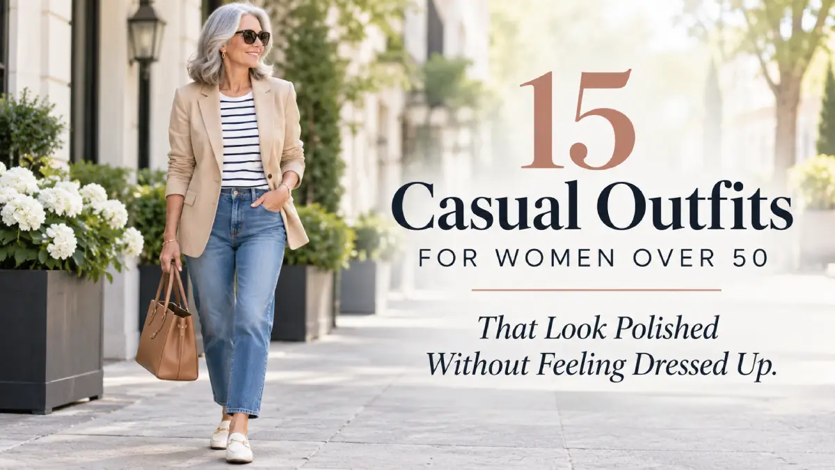 casual outfits for women over 50