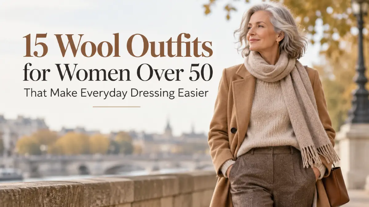 wool outfits for women over 50